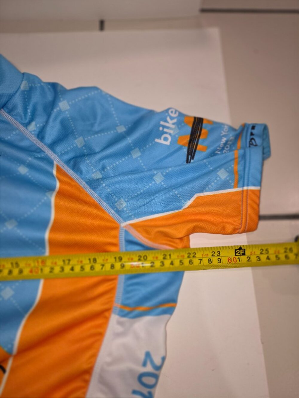 Primal Brand Cycling Jersey Men's Size L Fight MS NYC 2013 Elite 200 Club 3/4zip - Picture 6 of 12